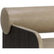Coburn Dark Brown / Sahara Sand Leather Lounge Chair